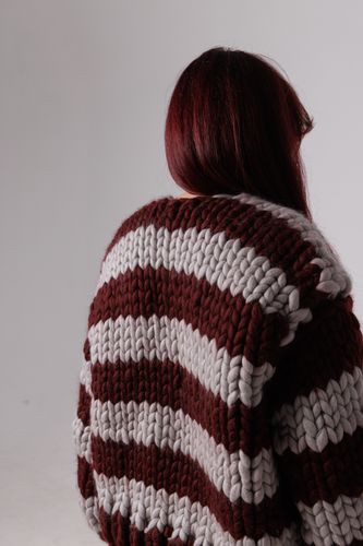 Winecloud Colossal Knit Cardigan