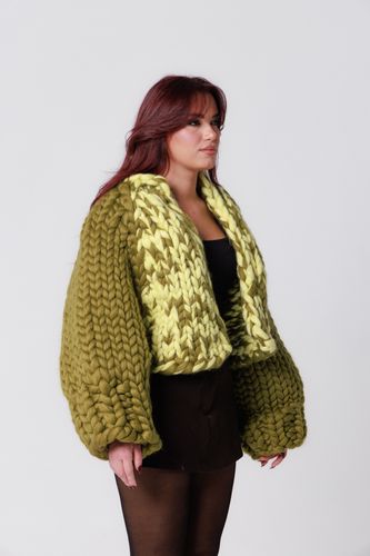 Citrus Zest Colossal Knit Cardigan