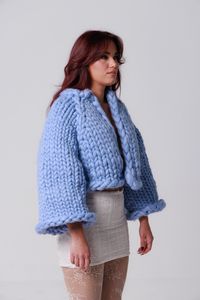Arctic Night Colossal Knit Cardigan
