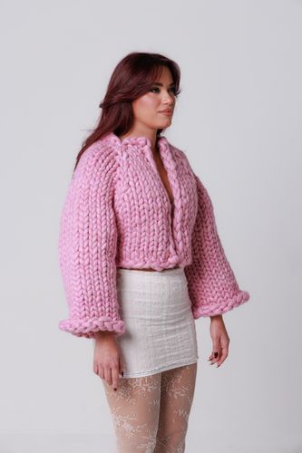 Candy Floss Colossal Knit Cardigan